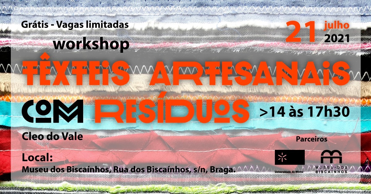 Workshop Têxteis Artesanais com Resíduos
