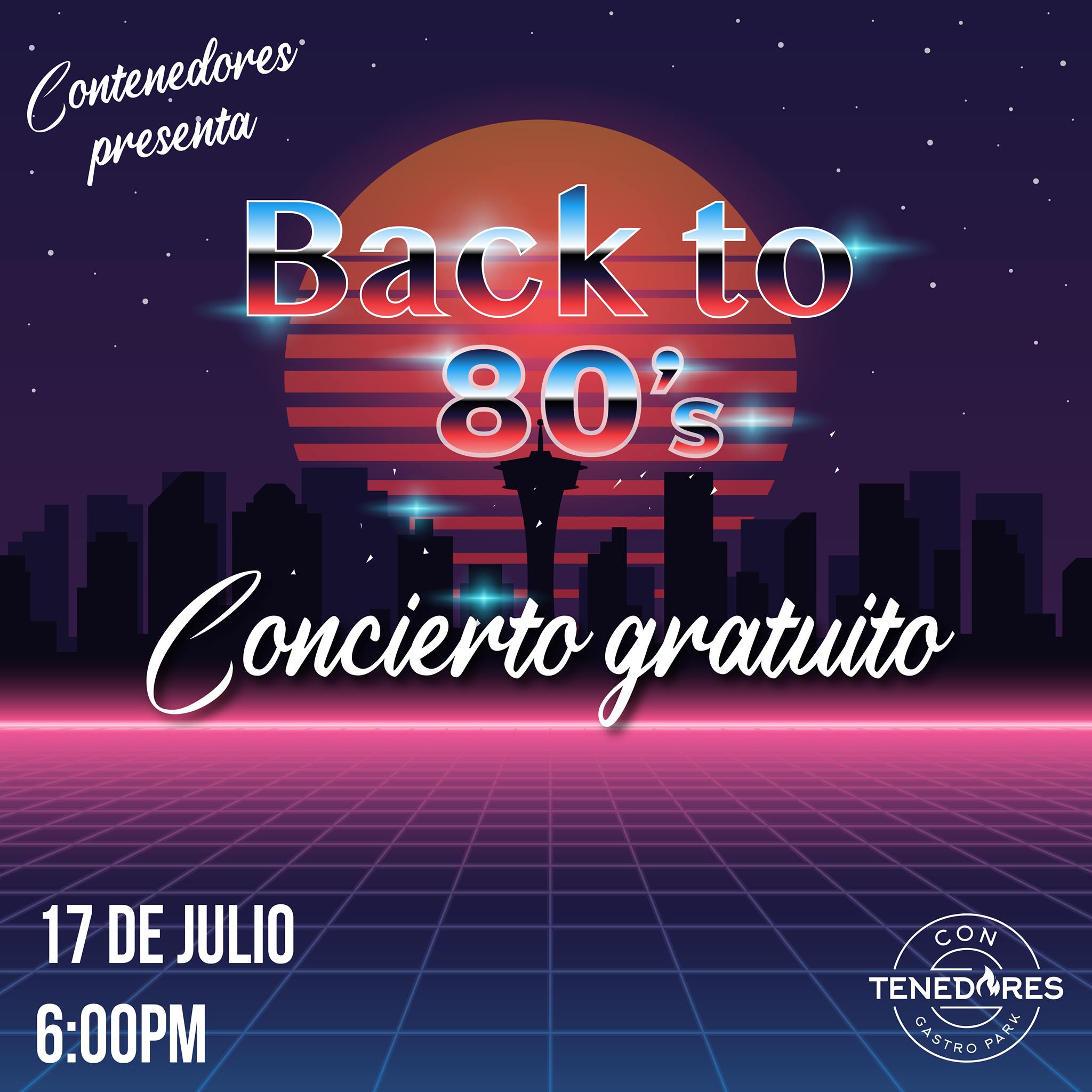 Concierto gratuito: Back to 80's