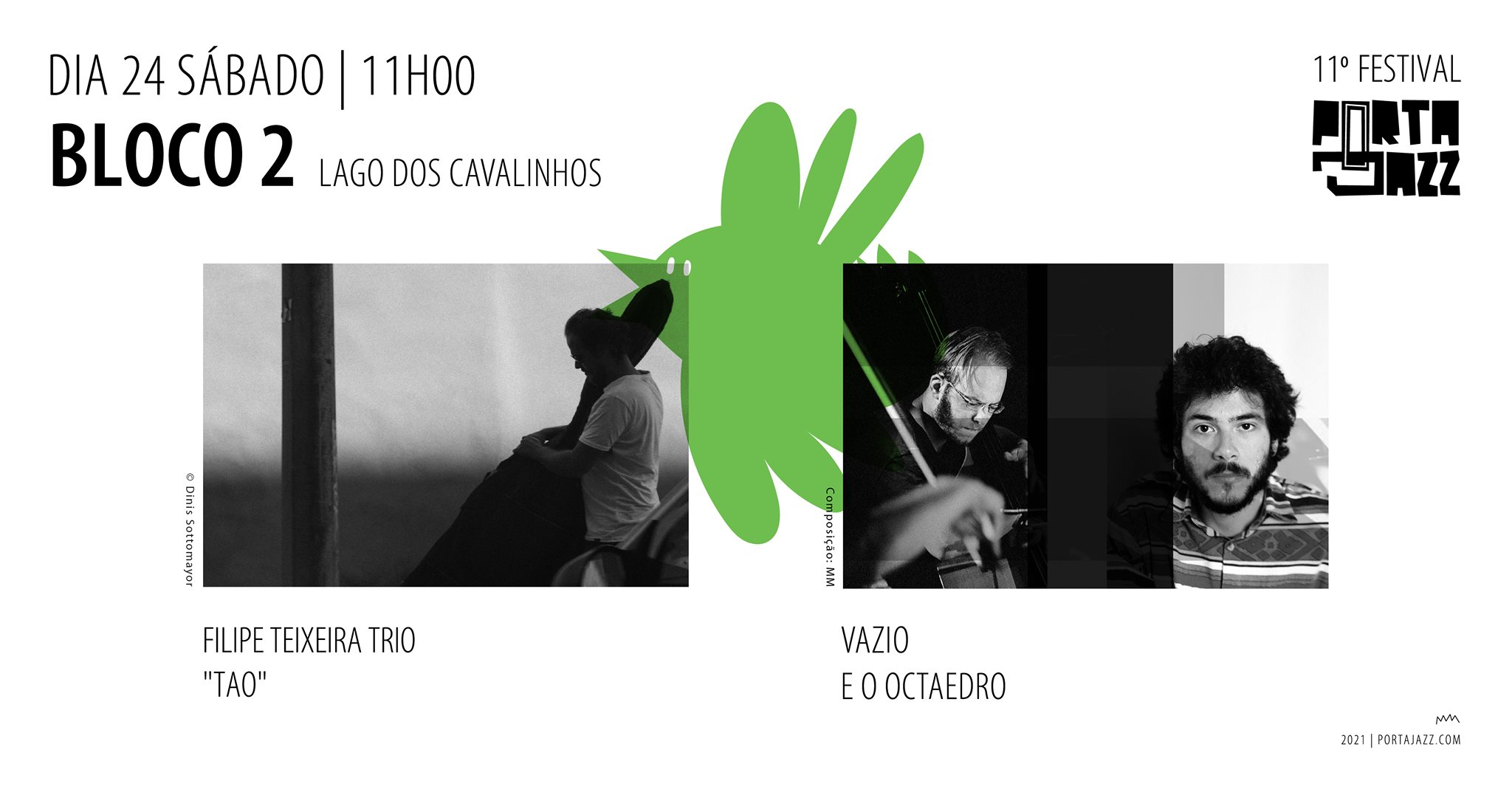 11º Festival Porta-Jazz || Bloco 2 | Filipe Teixeira 'Tao' + Vazio e o Octaedro