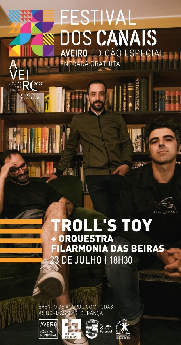 Troll’s Toy & Orquestra Filarmonia das Beiras | Festival dos Canais 2021