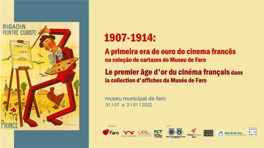 1907-1914: a primeira era de ouro do cinema francês na coleção de cartazes do Museu Municipal de Faro