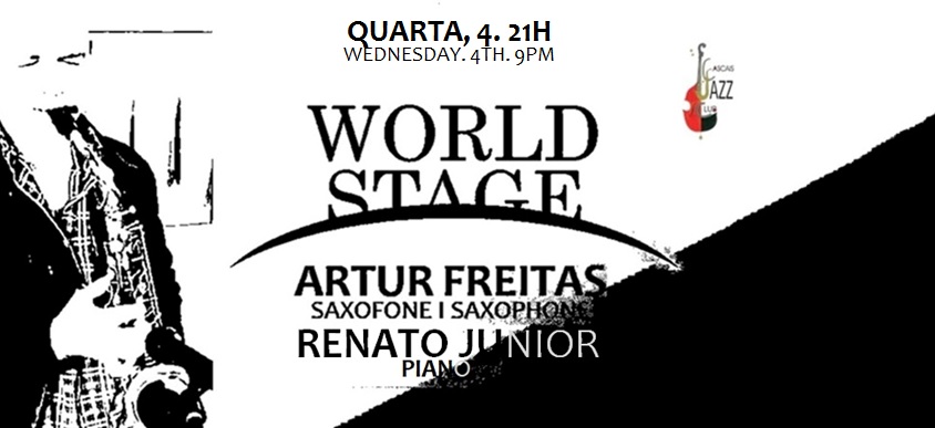 Artur Freitas sax I Renato Junior piano I Música do Mundo