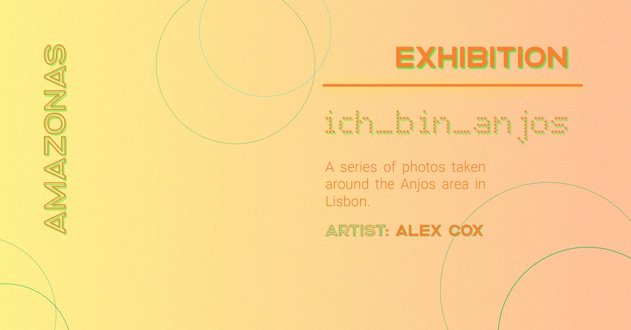 Exhibition opening : ich_bin_anjos by Alex Cox