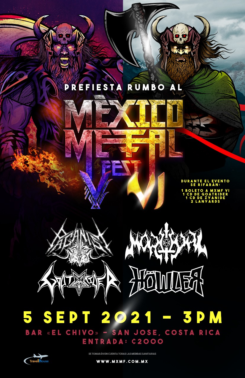 Prefiesta Rumbo al México Metal Fest V-VI