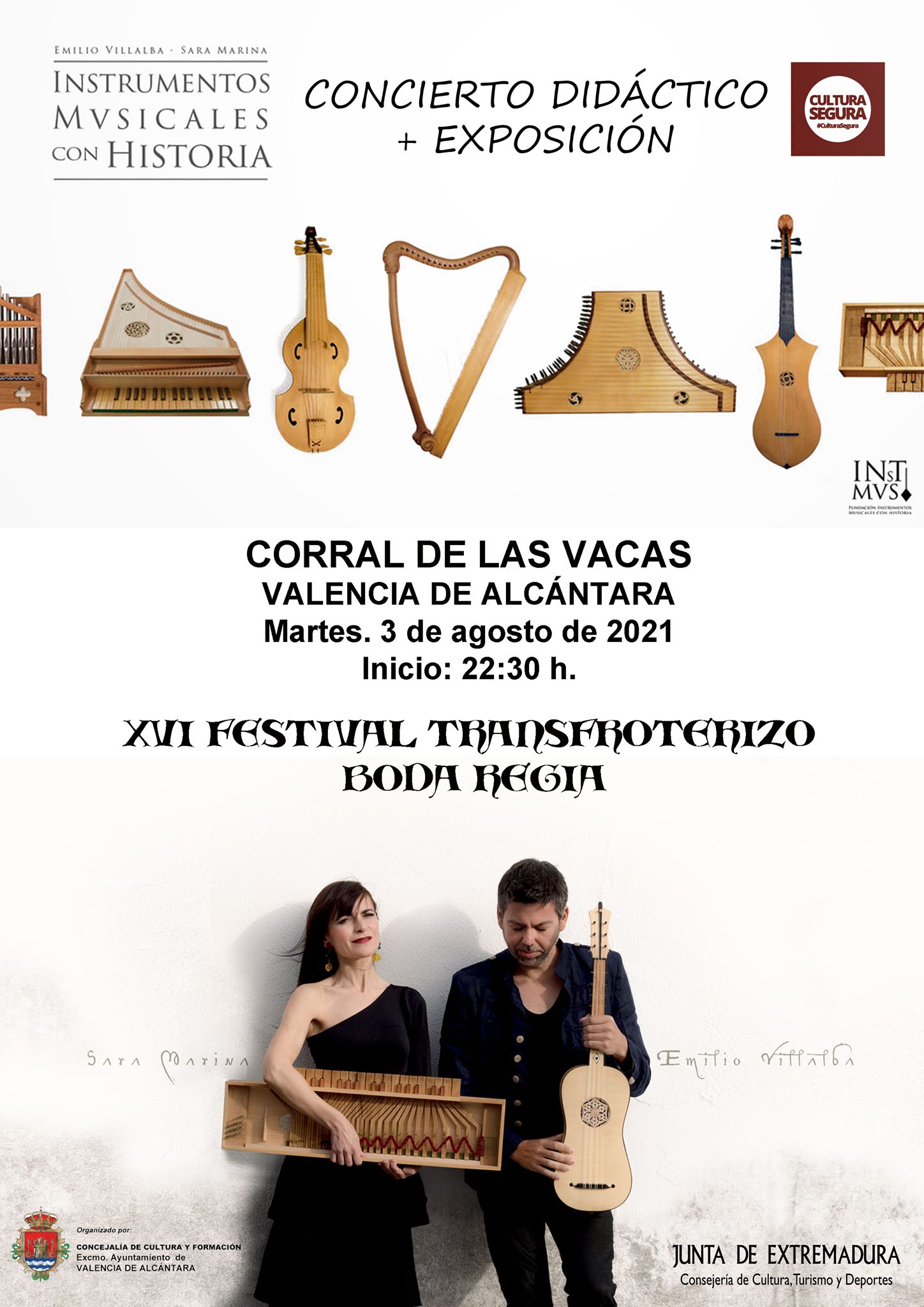 CONCIERTO DE SARA MARINA Y EMILIO VILLALBA 'Instrumentos Musicales con Historia'