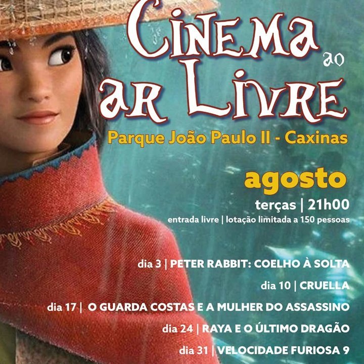 Cinema ao ar livre no Parque João ...