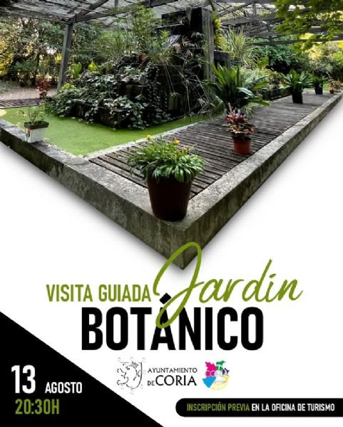 Visita Guiada al Jardín Botánico de Coria