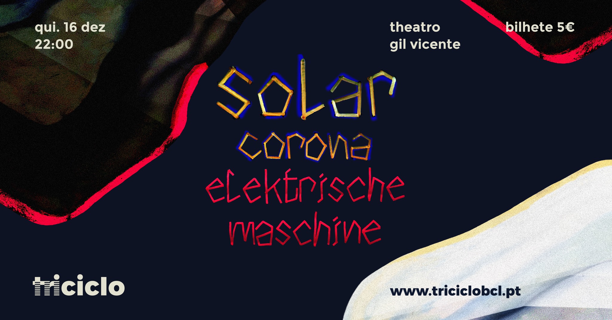 triciclo / solar corona elektrische maschine apresenta lava