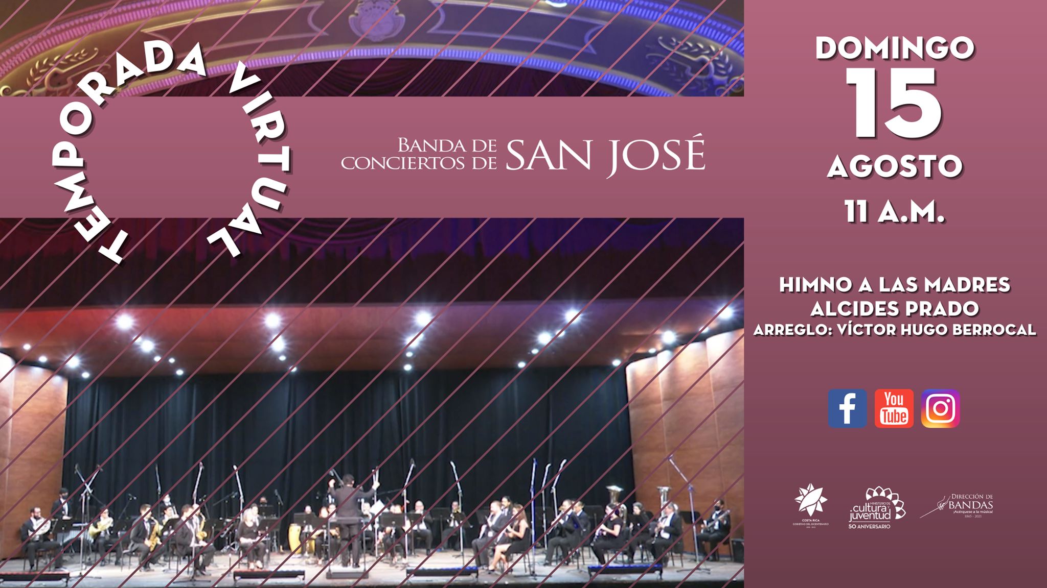Homenaje al Día de la Madre / Banda de Conciertos de San José