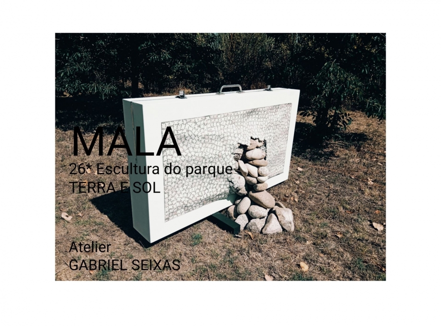 A Mala | Vigésima sexta escultura do Parque – TERRA E SOL / ATELIER GABRIEL SEIXAS
