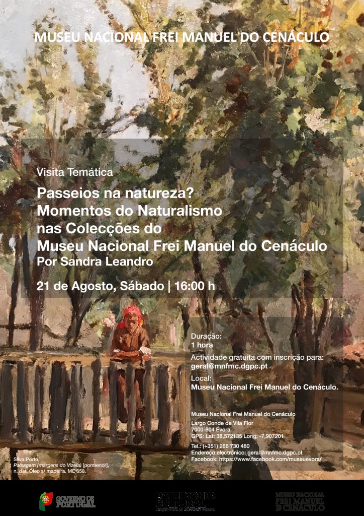 Passeios na Natureza? Momentos do Naturalismo nas Colecções do Museu Nacional Frei Manuel do Cenáculo