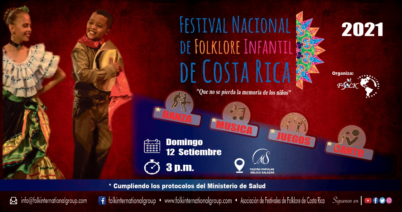 Festival Nacional de Folklore Infantil de Costa Rica 2021