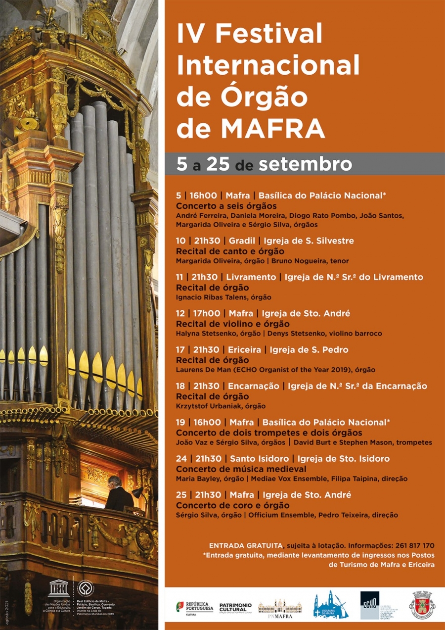 IV Festival Internacional de Órgão de Mafra