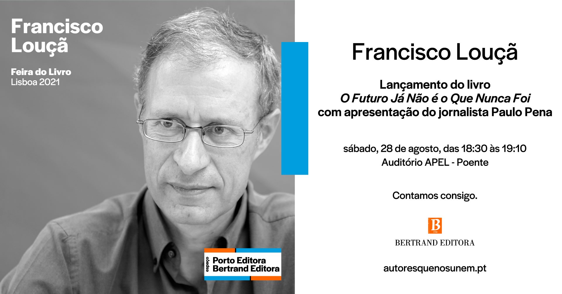 Lançamento de «O Futuro Já Não é o Que Nunca Foi», de Francisco Louçã - Feira do Livro de Lisboa