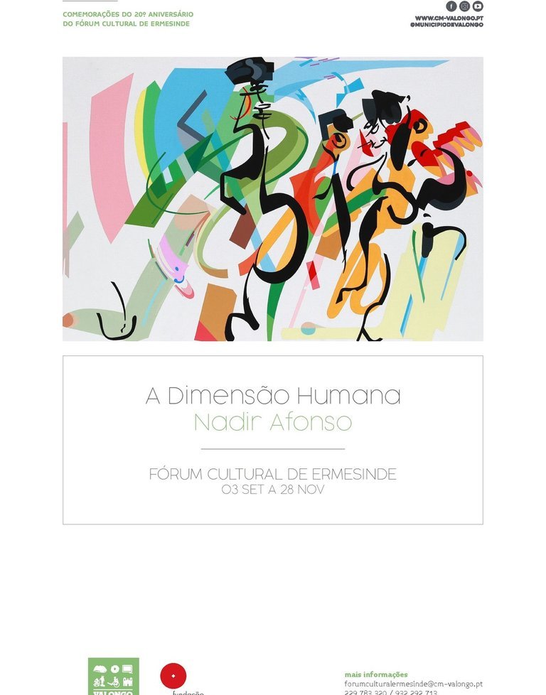 Exposição 'A Dimensão Humana' de Nadir Afonso