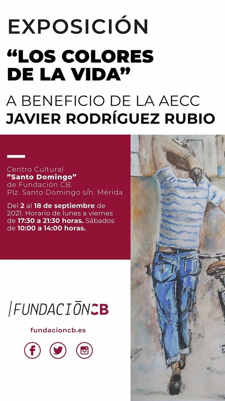 Exposición “Los colores de la vida” de Javier Rodríguez Rubio