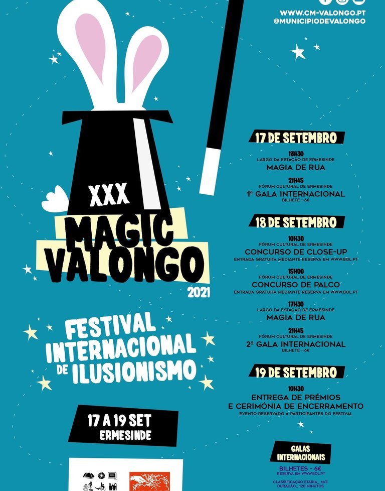 30.º MagicValongo – Festival Internacional de Ilusionismo