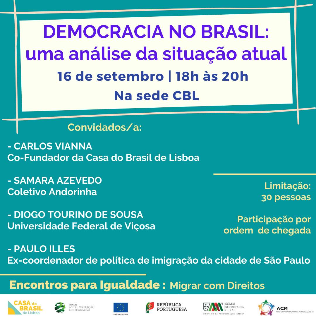 Democracia no Brasil: uma análise da situação atual | Encontros para Igualdade