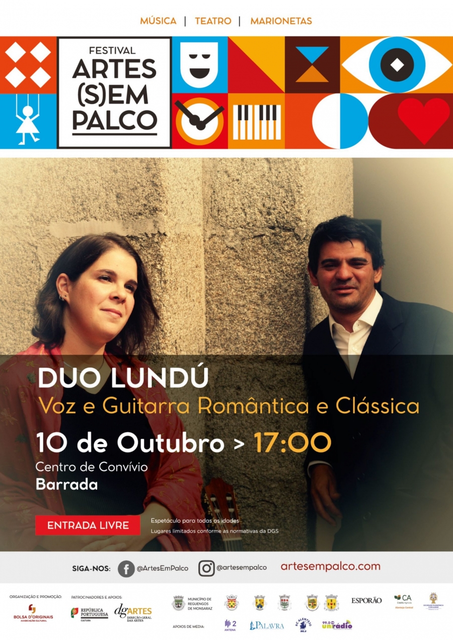 Festival Arte(s)em Palco: Duo Lundú