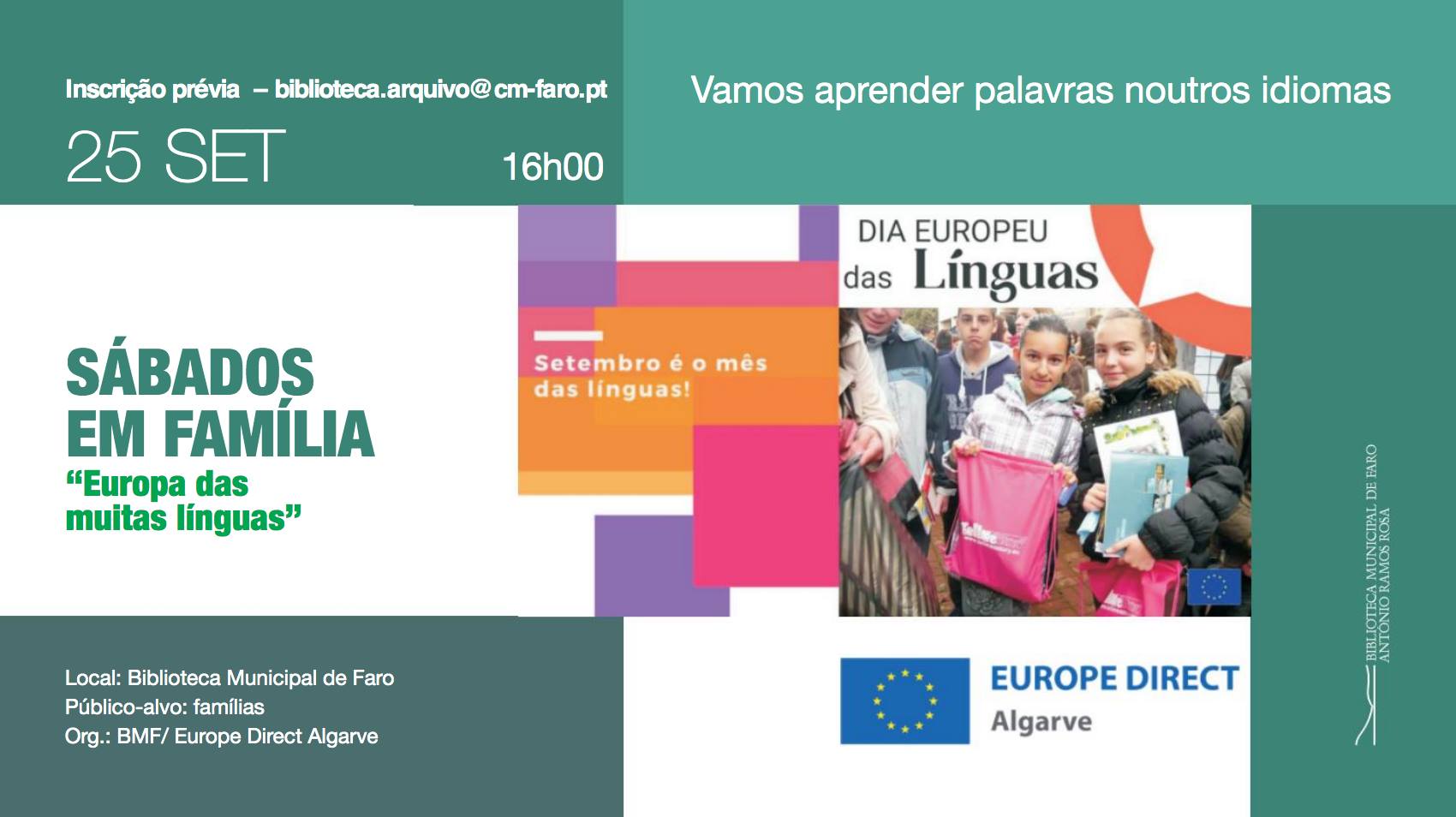 Sábados em Família | Dia Europeu das Línguas