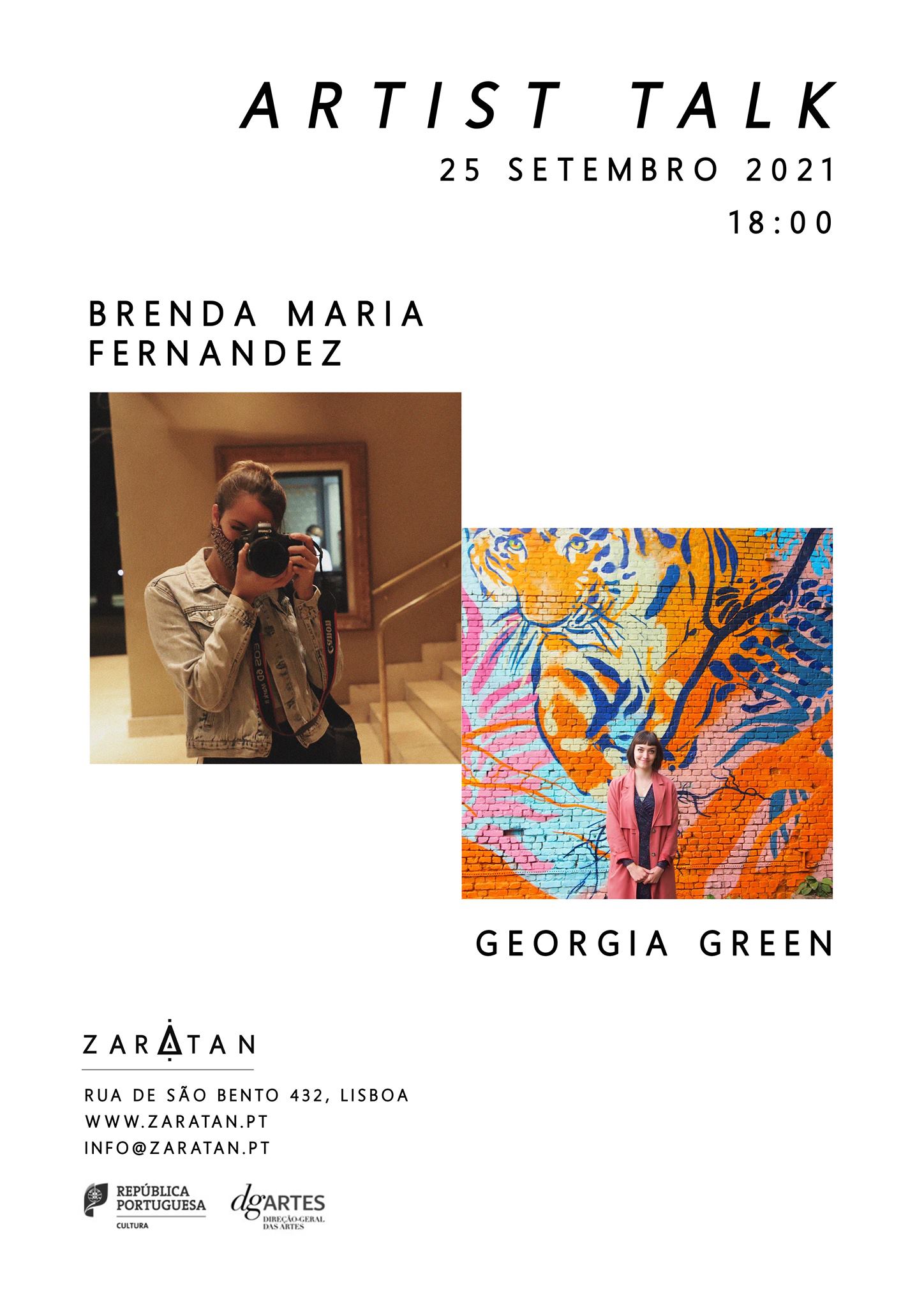 Artist Talk | BRENDA MARIA FERNANDEZ & GEORGIA GREEN