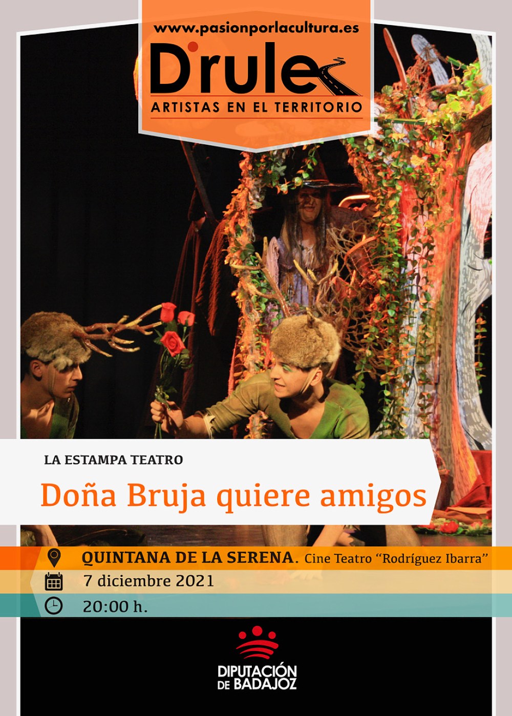 TEATRO | D'Rule 21: «Doña Bruja quiere amigos», de La Estampa Teatro