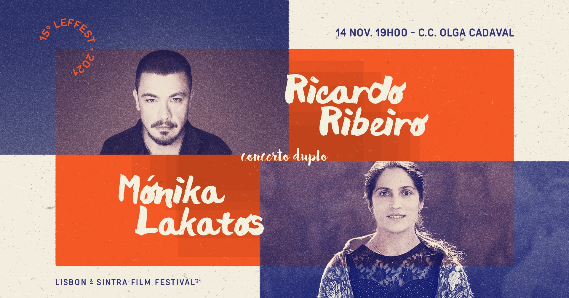 15º LEFFEST - Concerto Duplo | Ricardo Ribeiro + Mónika Lakatos