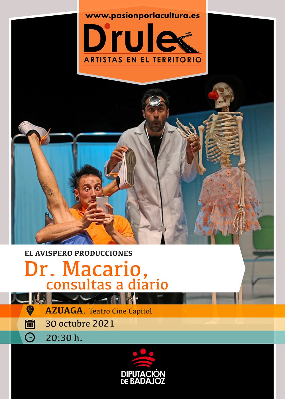 TEATRO | D'Rule 21: «Dr. Macario», de El Avispero Producciones