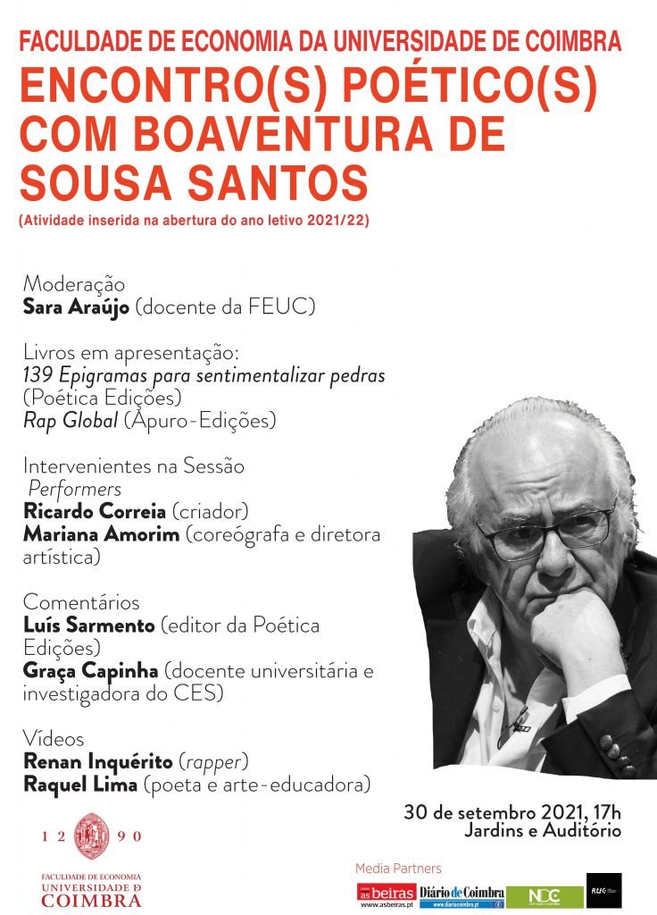 Encontro(s) poético(s) com Boaventura de Sousa Santos