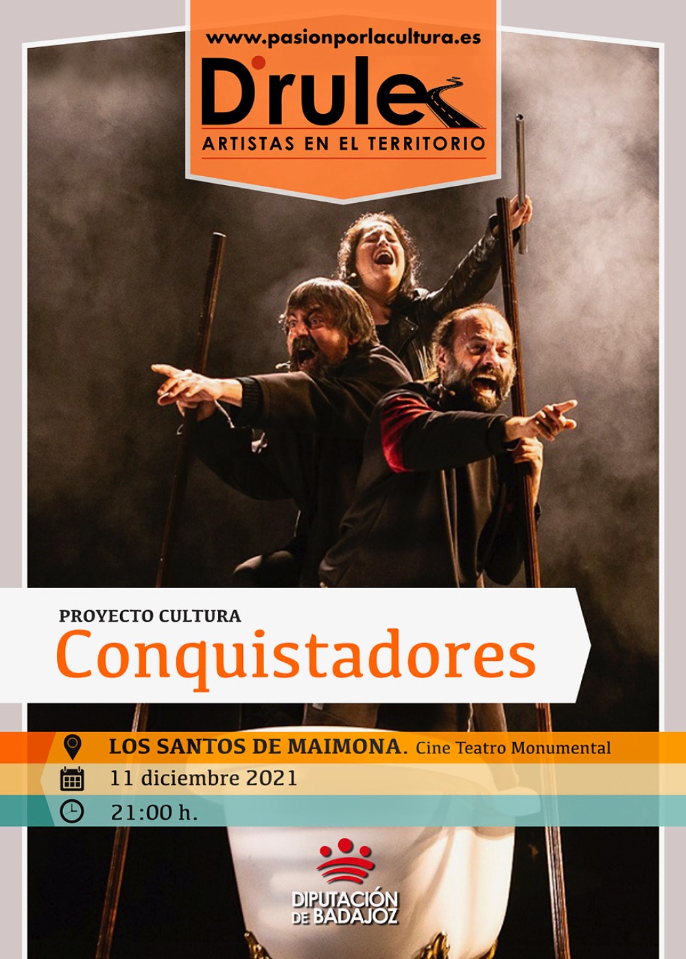 TEATRO | D'Rule 21: «Conquistadores», de Proyecto Cultura