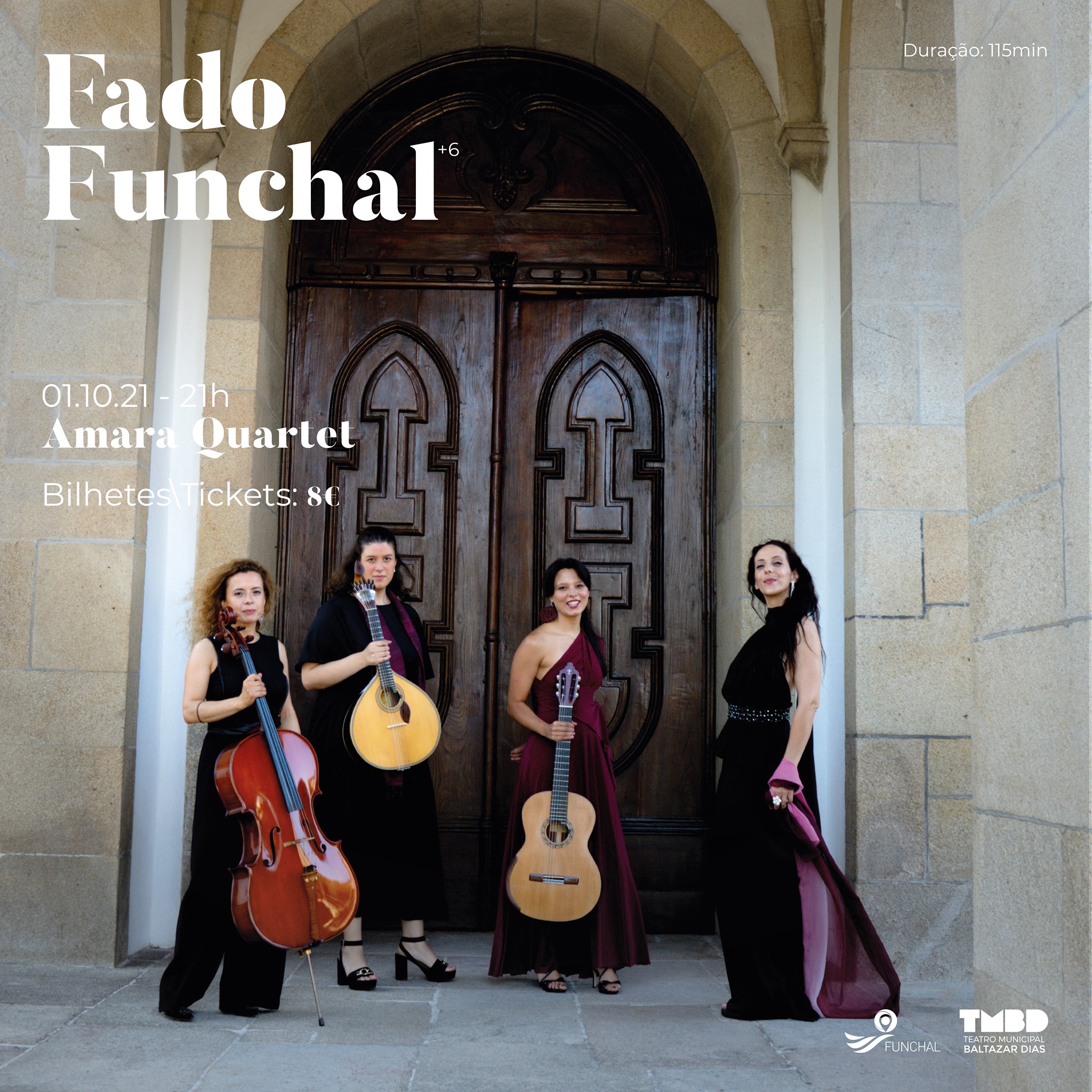 Fado Funchal | Concerto Amara Quartet