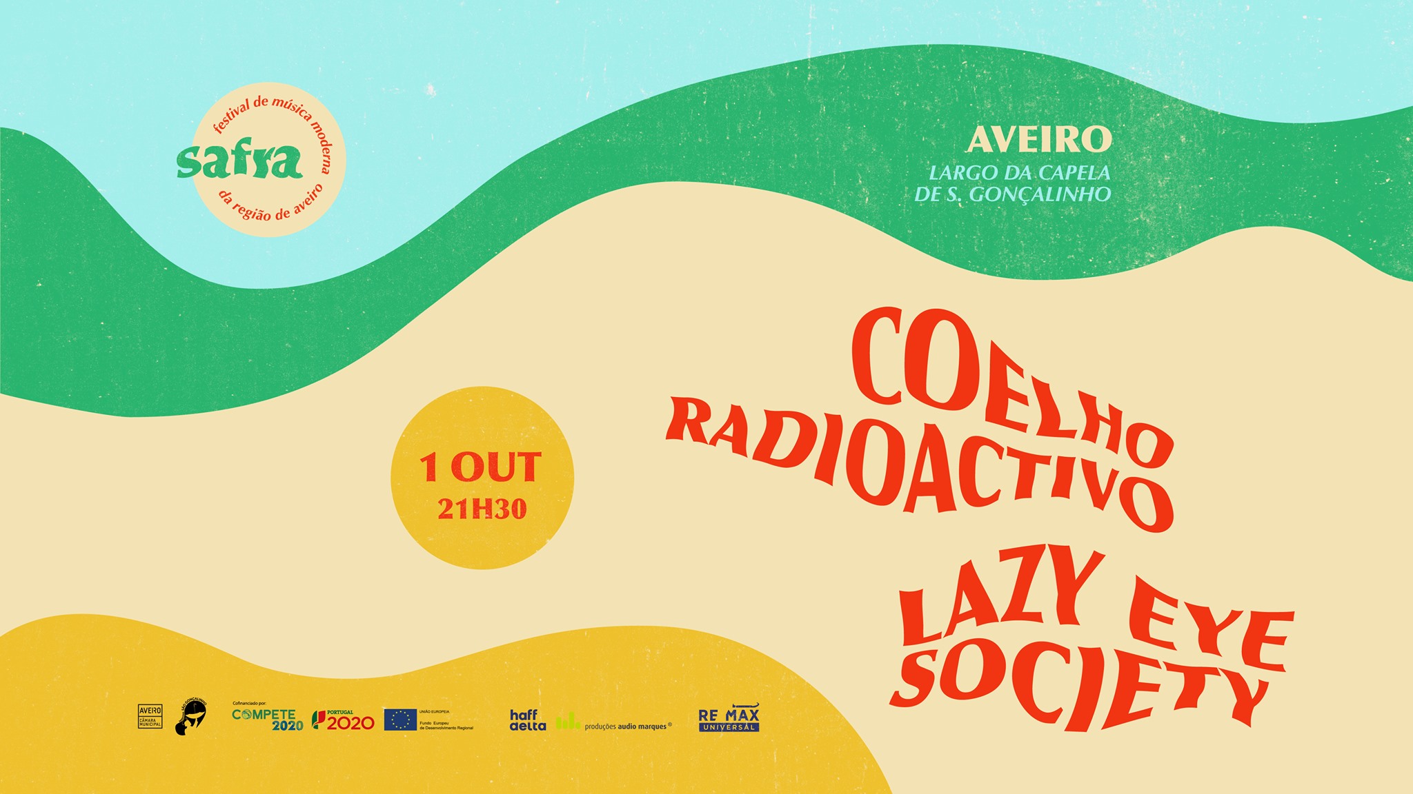 Festival SAFRA em Aveiro - Coelho Radioactivo + Lazy Eye Society