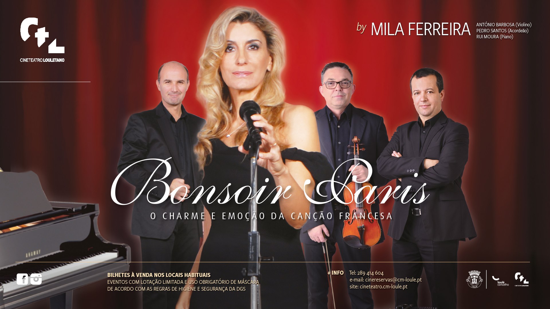 Mila Ferreira - Bonsoir Paris, o Charme e a Emoção da Canção Francesa