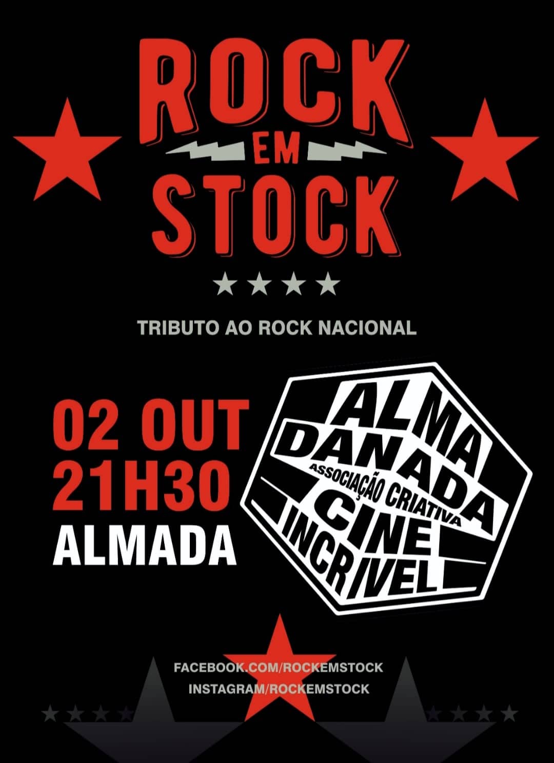 ROCK EM STOCK tributo ao rock nacional