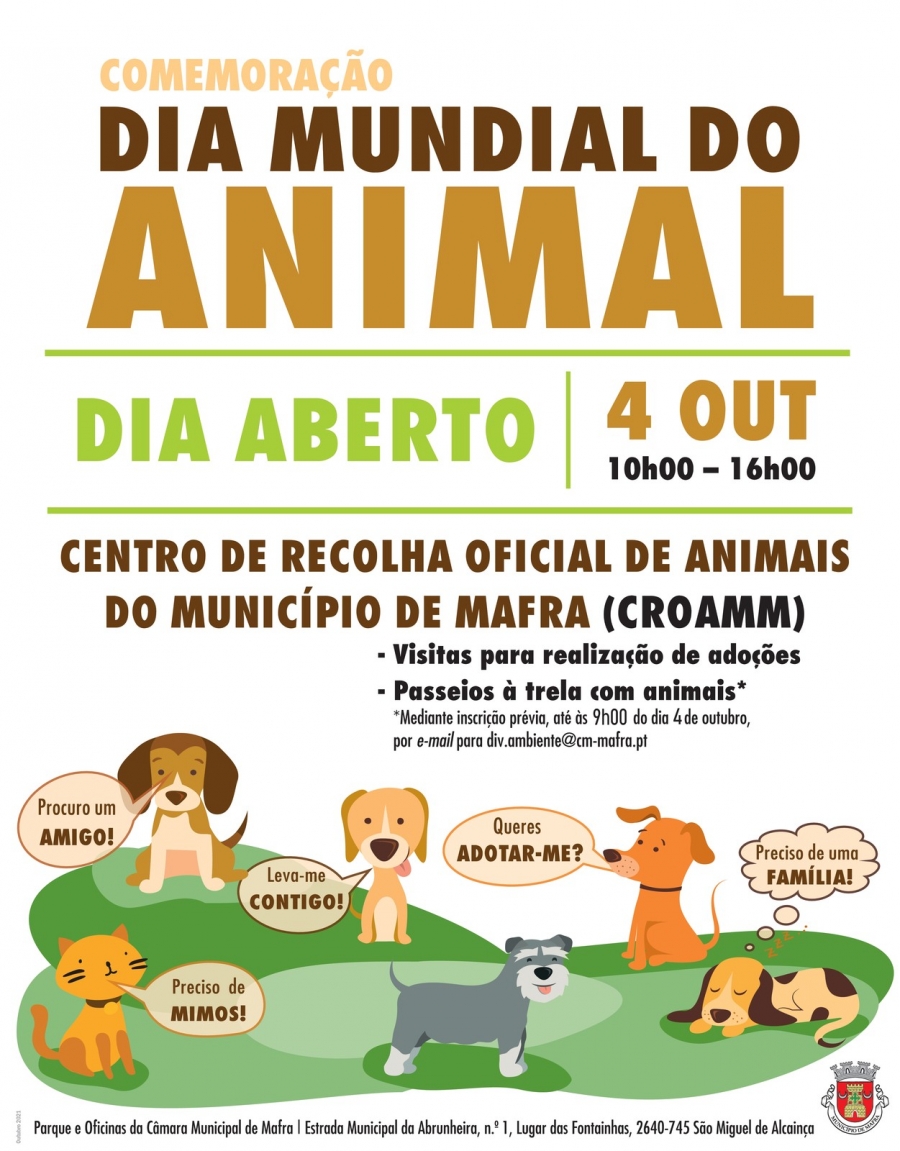 Comemoração 'Dia do Animal'