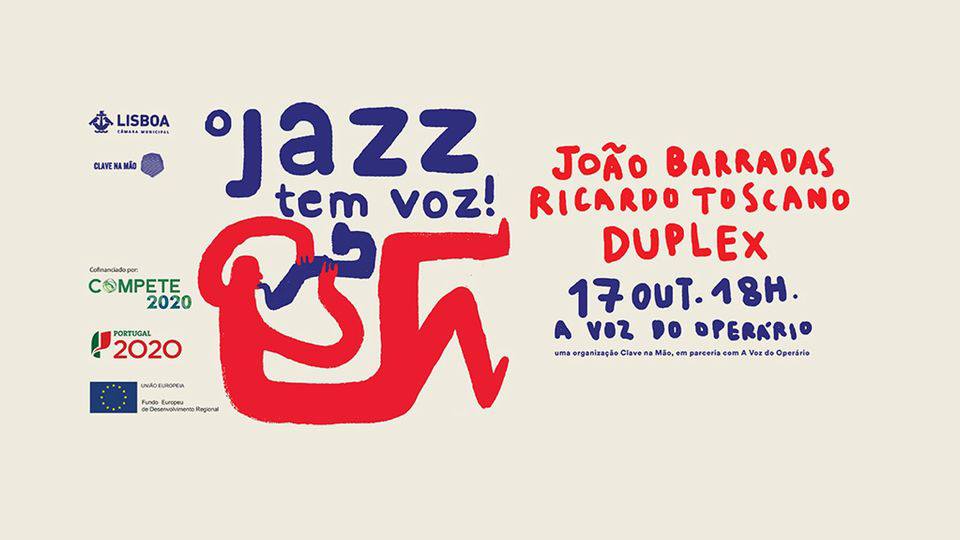 O Jazz tem Voz! - Duplex, João Barradas e Ricardo Toscano