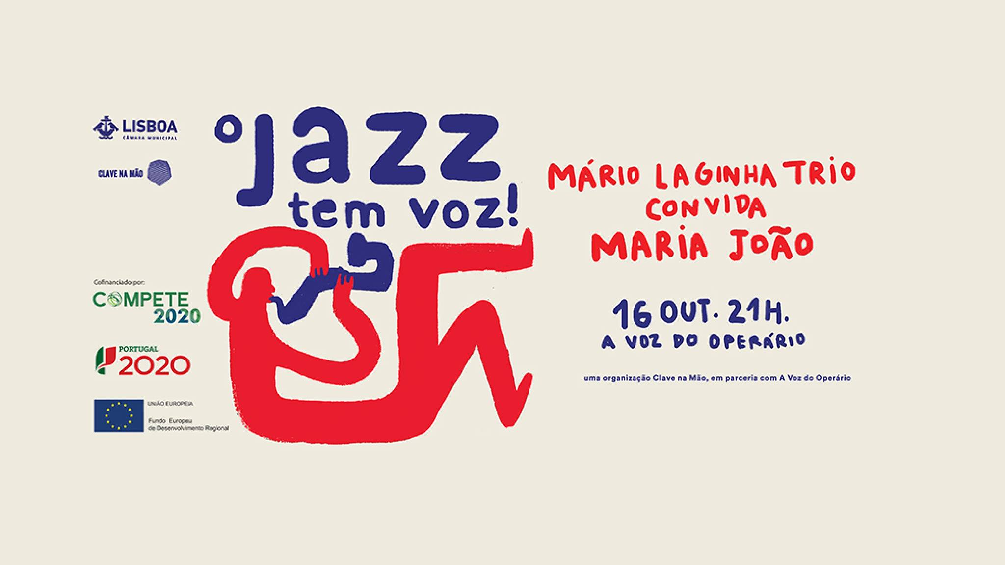 O Jazz tem Voz! - Mário Laginha Trio convida Maria João