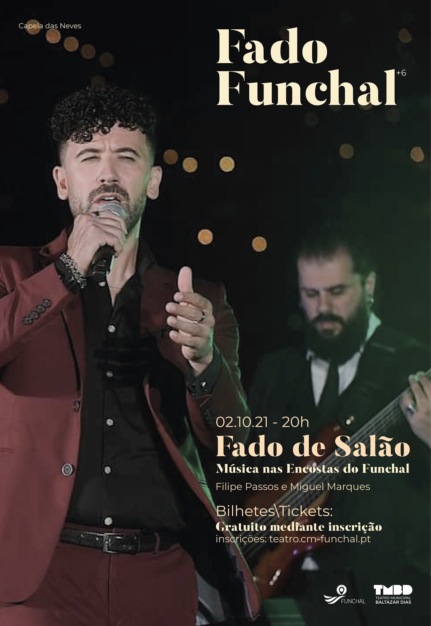 Fado Funchal | Concerto Filipe Passos