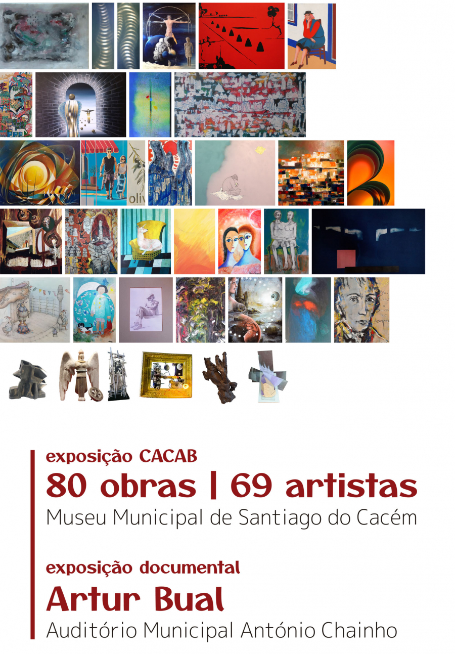 Exposição do Círculo Artístico e Cultural Artur Bual 80 obras, 69 artistas