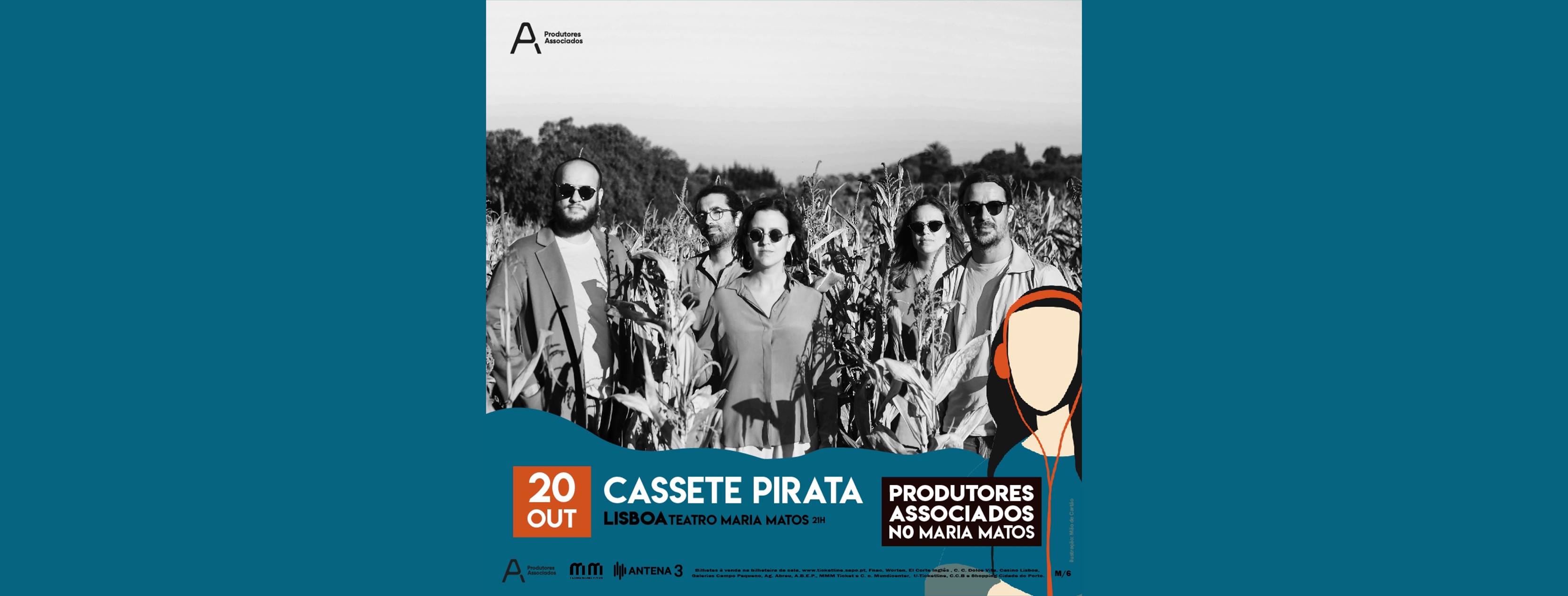 CASSETE PIRATA - Produtores Associados no Maria Matos