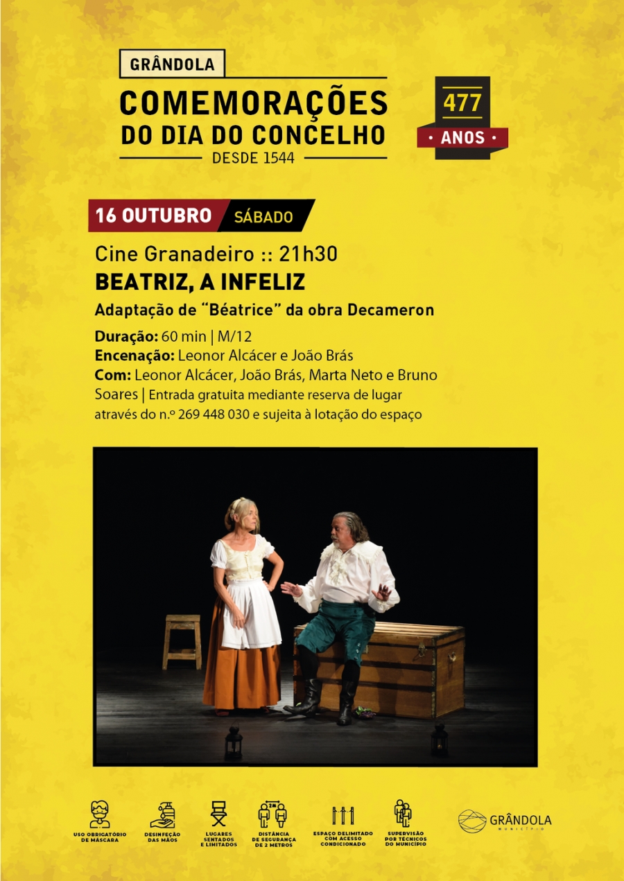 Comemorações do Dia do Concelho -  Teatro ' Beatriz, A Infeliz'