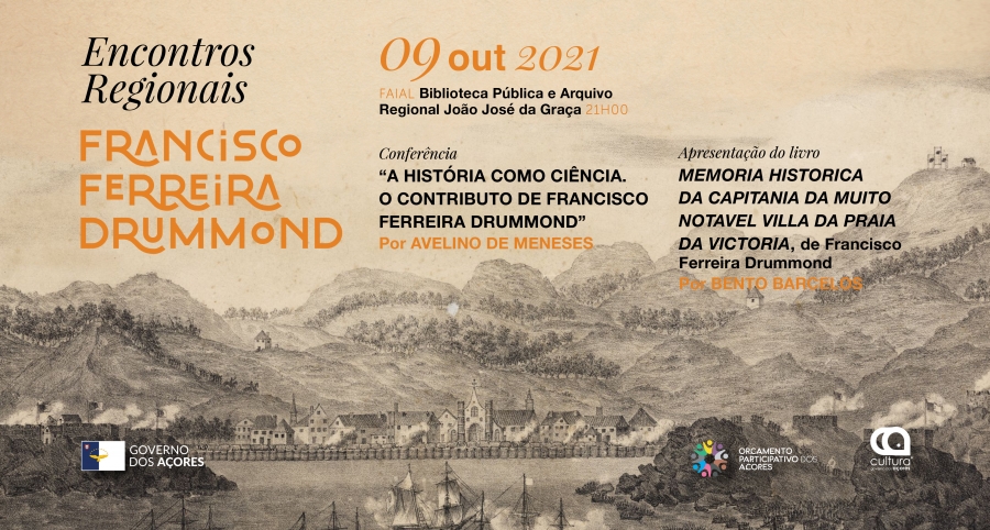 2.ª sessão dos Encontros Regionais Francisco Ferreira Drummond na Biblioteca da Horta