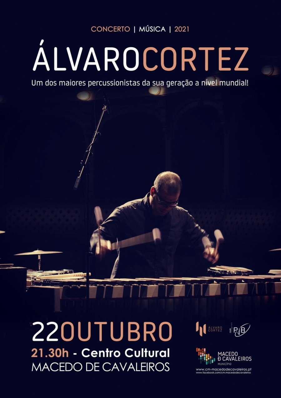 Álvaro Cortez, um dos maiores percussionistas da sua geração a nível mundial