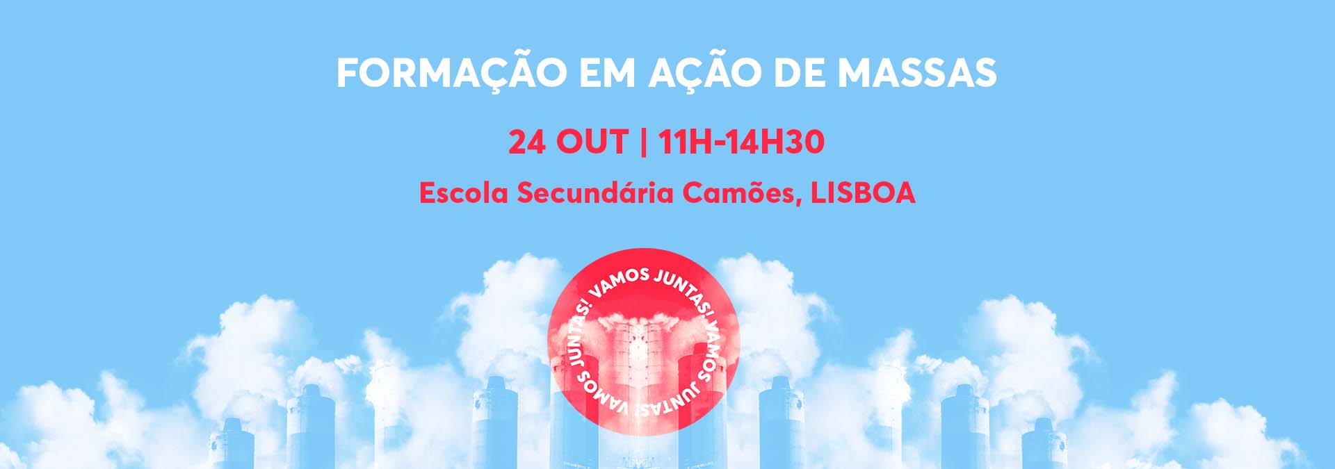 Formação em Ação de Massas (Lisboa, 24 out.)
