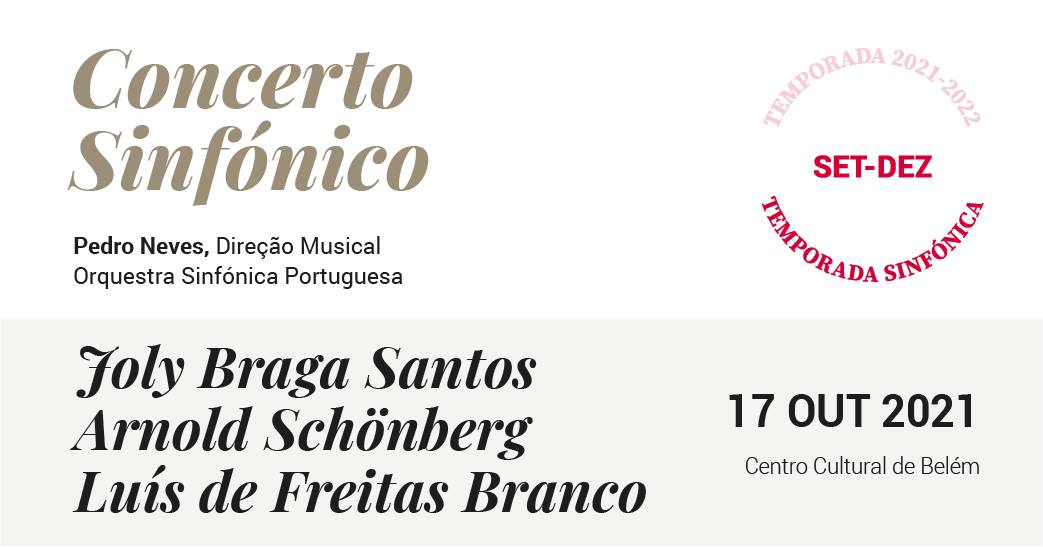 Concerto Sinfónico: Orquestra Sinfónica Portuguesa | CCB/TNSC