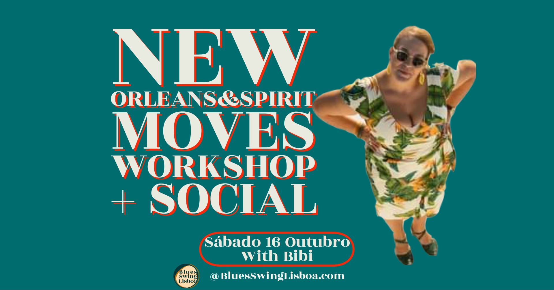 New Orleans&Spirit Moves dance workshop +Blues social