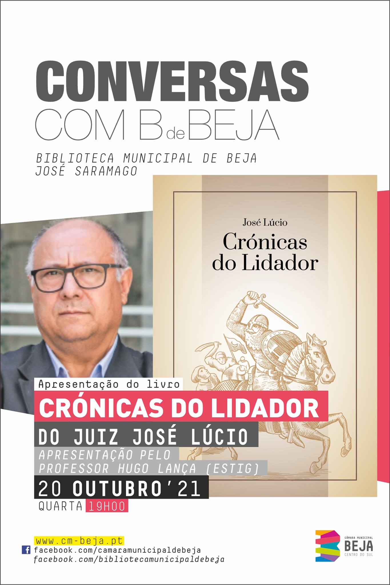 Apresentação do livro 'Crónicas do Lidador' do Juiz José Lúcio