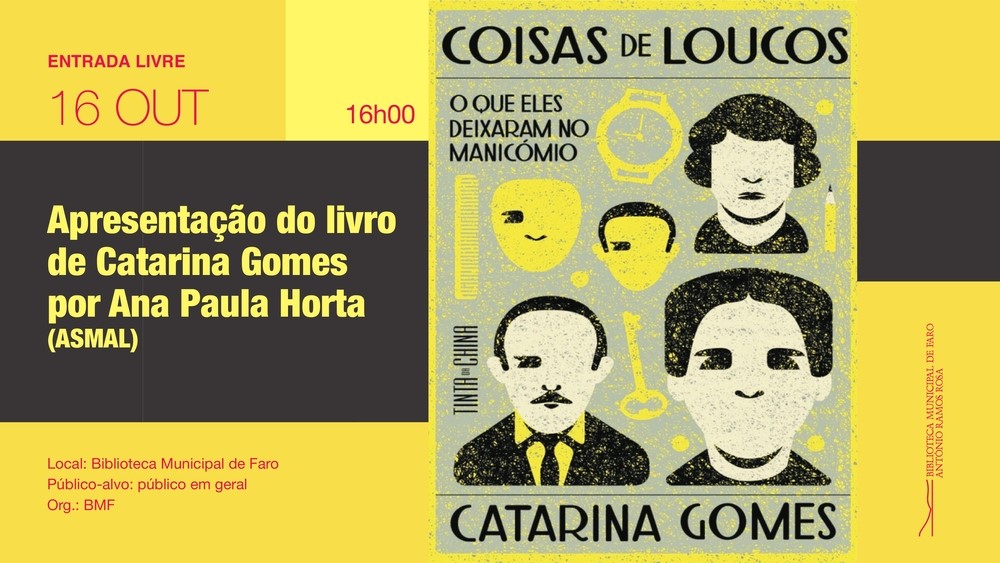 Apresentação do Livro: Coisas de Loucos de Catarina Gomes