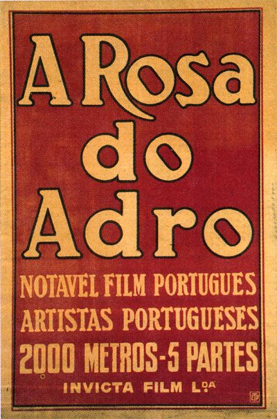 Lançamento do filme ROSA DO ADRO (Georges Pallu, 1919) INVICTA FILME | DVD CP-MC (2020)