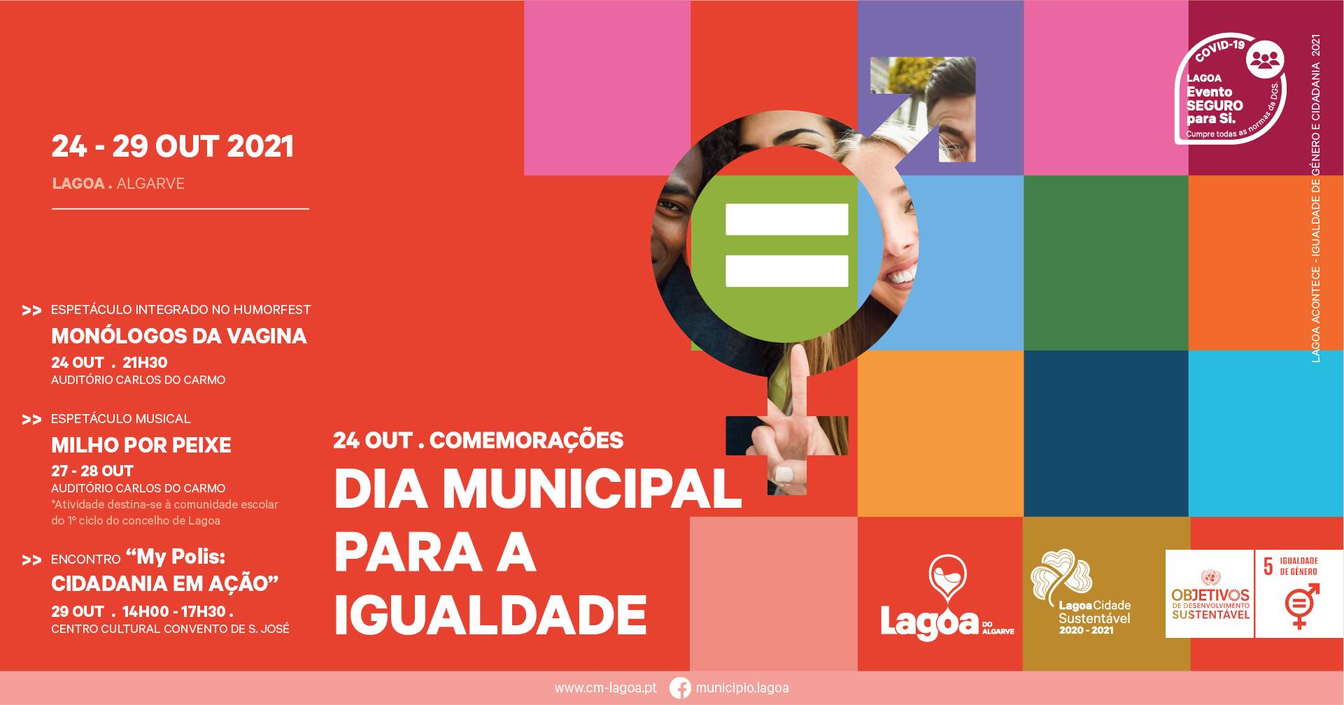 Comemorações do Dia Municipal para a Igualdade